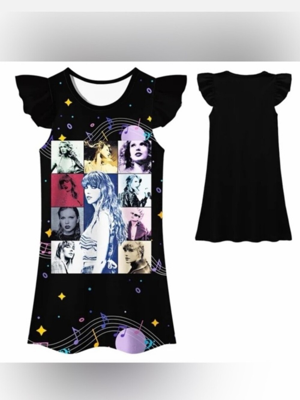 Taylor Swift Girl Nightgown, EUC